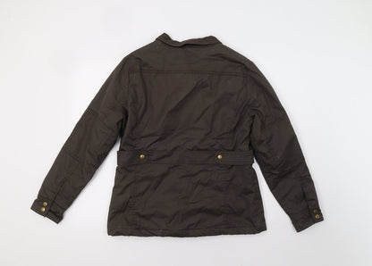 Womens UK Size 12 Being Casual Green Jacket