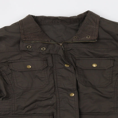 Womens UK Size 12 Being Casual Green Jacket