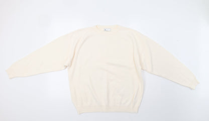 BHS Womens Ivory   Pullover Jumper Size L