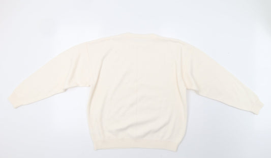 BHS Womens Ivory   Pullover Jumper Size L