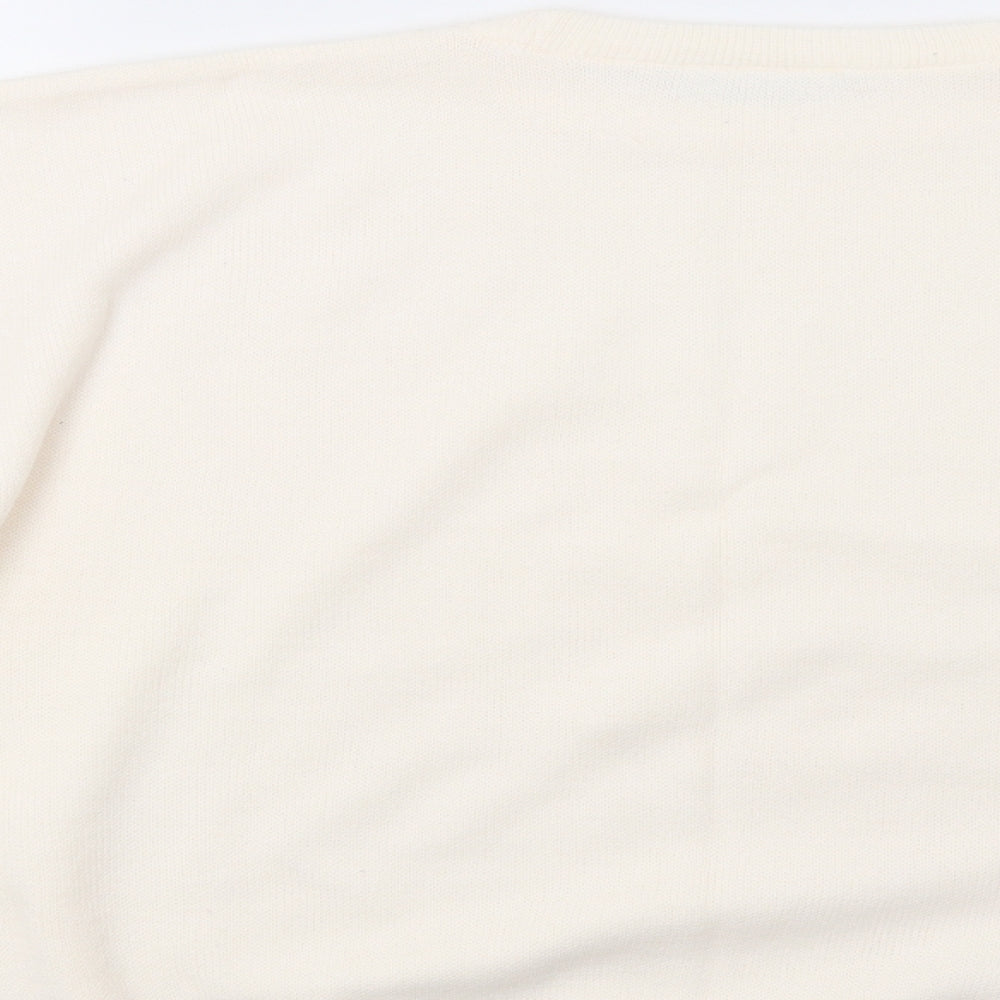 BHS Womens Ivory   Pullover Jumper Size L