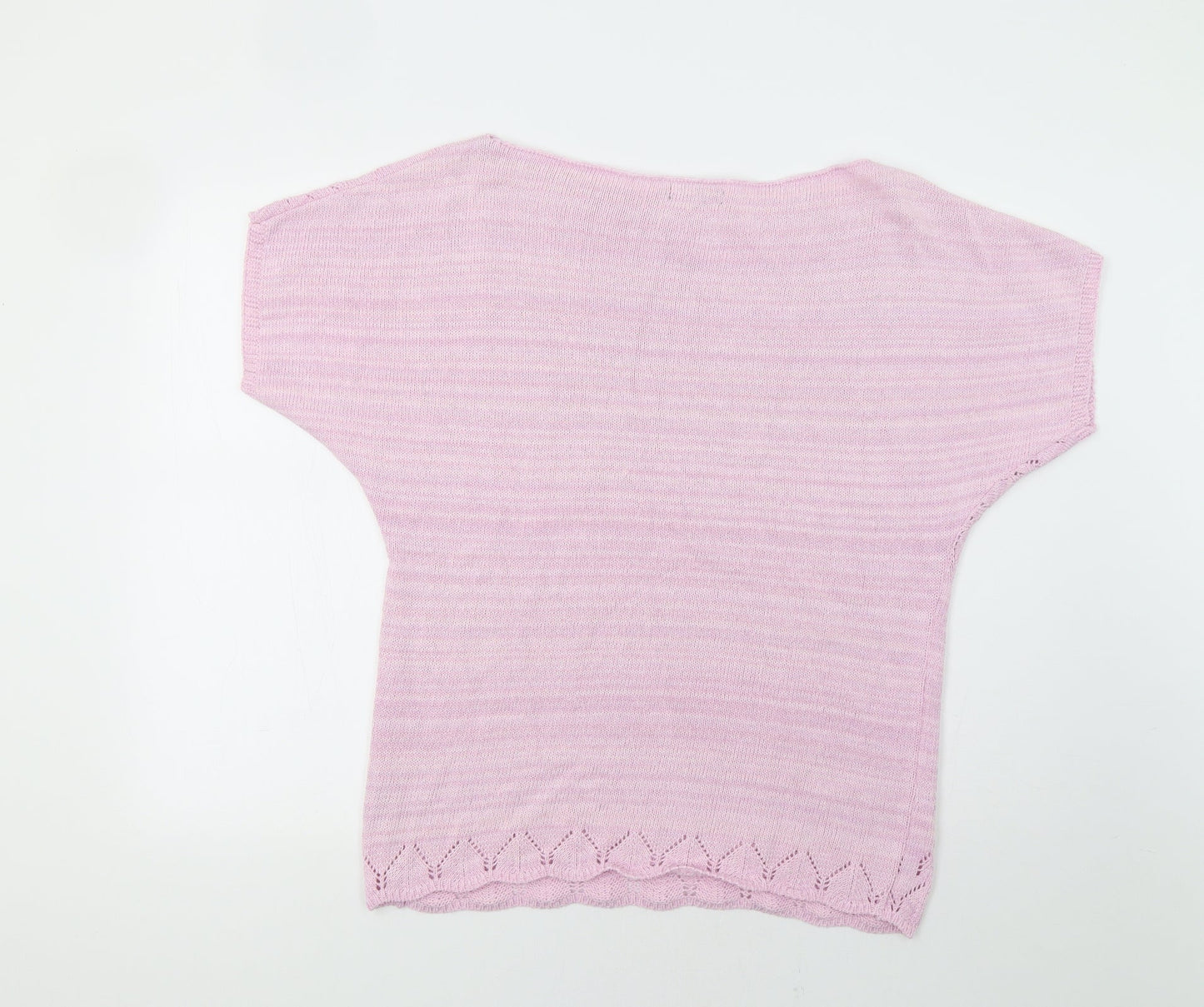 One Touch Womens Pink   Pullover Jumper Size M