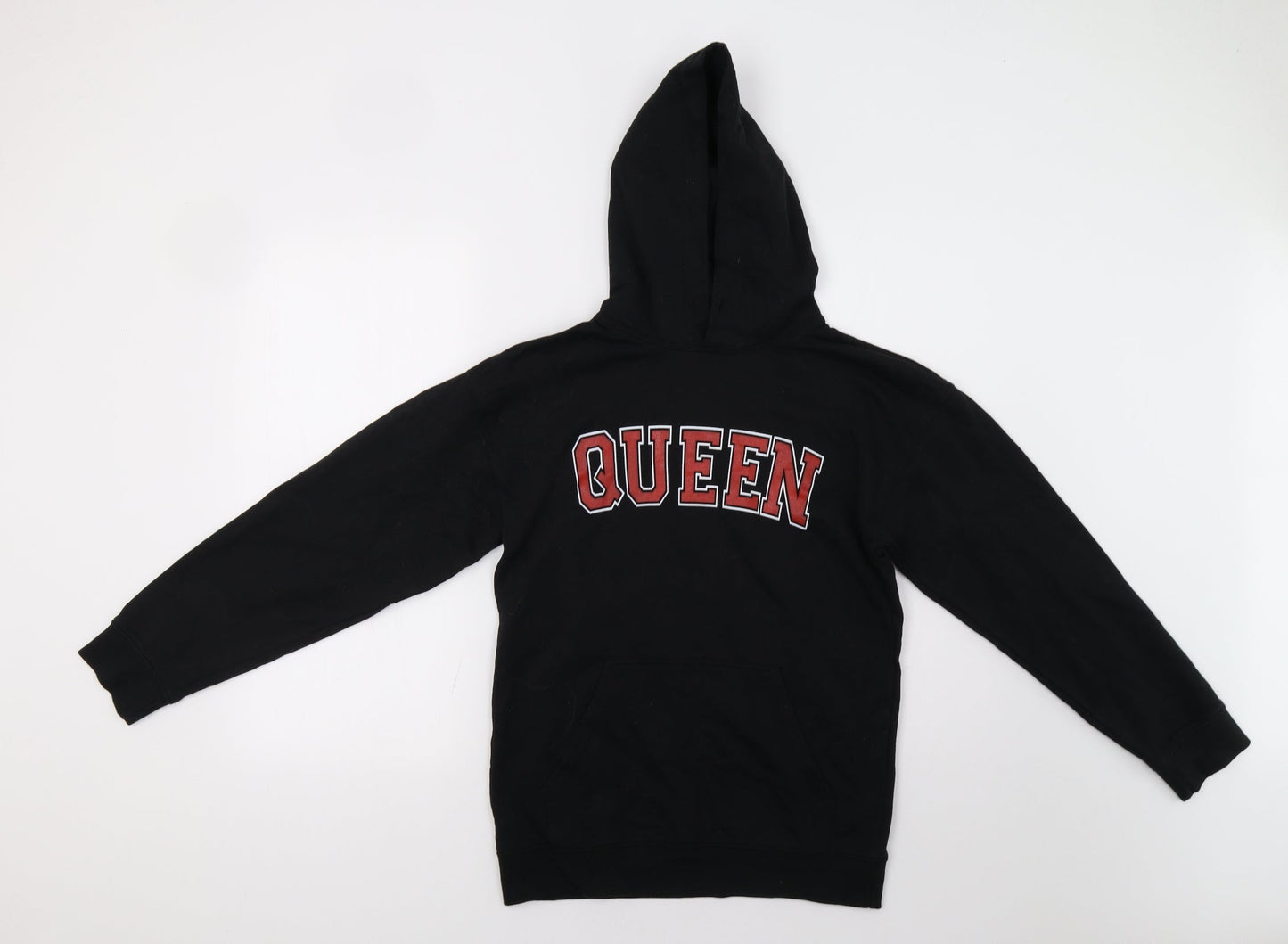 In the Style Womens Black   Pullover Hoodie Size 8  - Queen