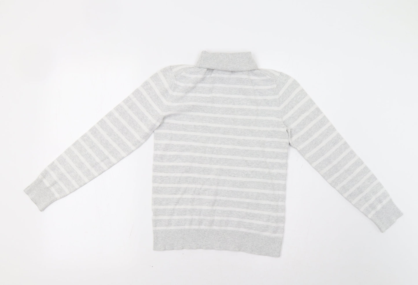 Gap Womens Grey Striped  Pullover Jumper Size XS