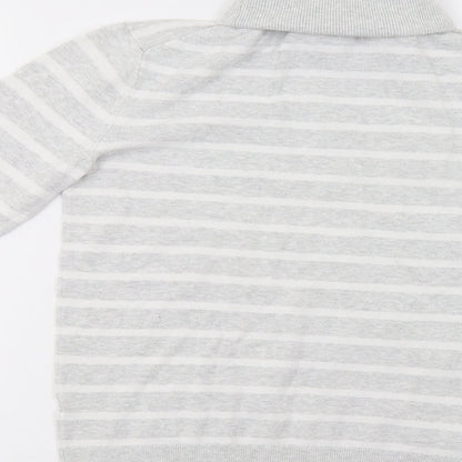 Gap Womens Grey Striped  Pullover Jumper Size XS