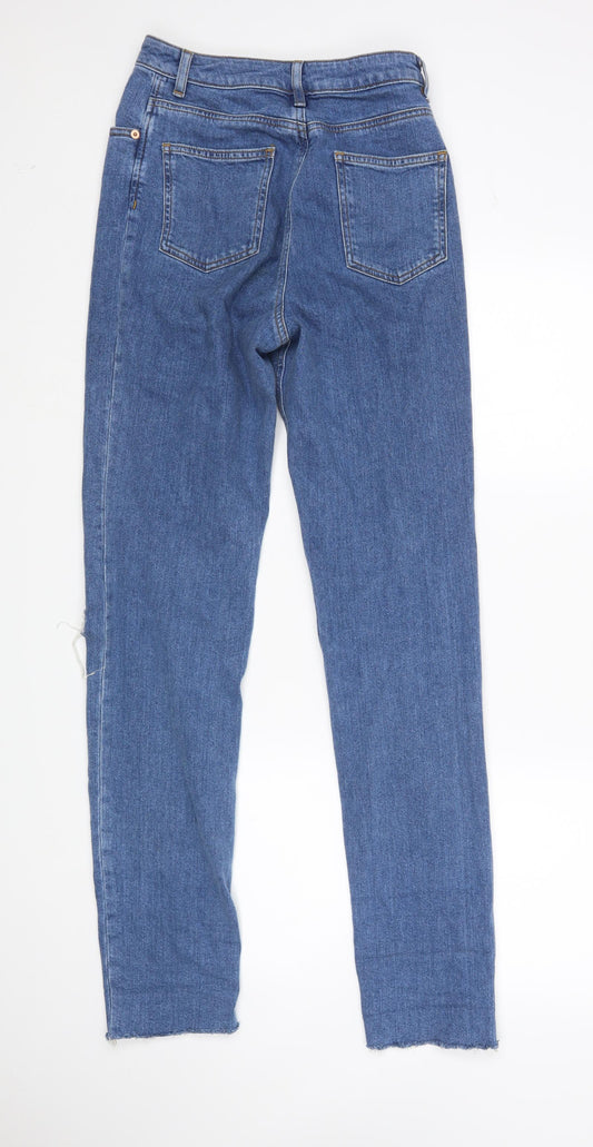 ASOS Womens Blue   Straight Jeans Size 28 in L36 in