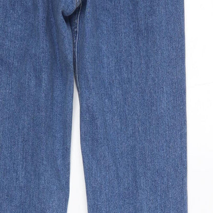ASOS Womens Blue   Straight Jeans Size 28 in L36 in