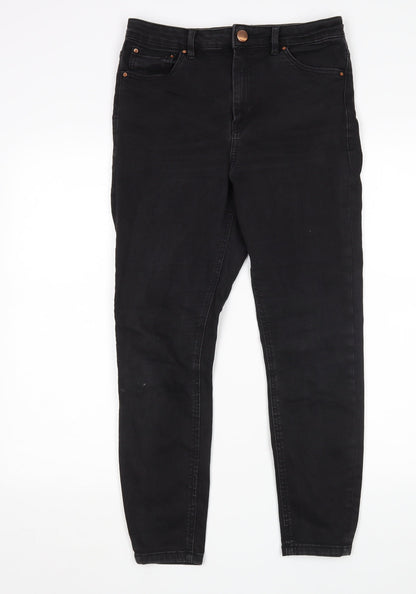 ASOS Womens Black   Skinny Jeans Size 30 in L30 in