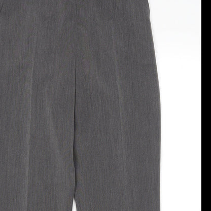 Womens UK Size 20 Preworn Regular Fit  Grey Trousers