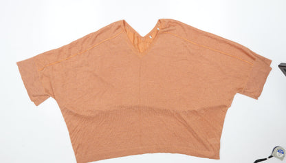 Womens UK Size XL NEXT Orange Pullover Jumper