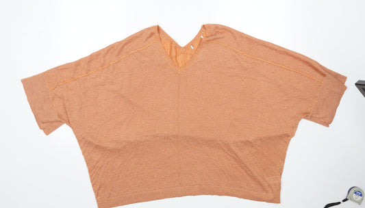 Womens UK Size XL NEXT Orange Pullover Jumper