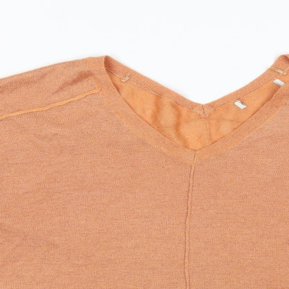 Womens UK Size XL NEXT Orange Pullover Jumper