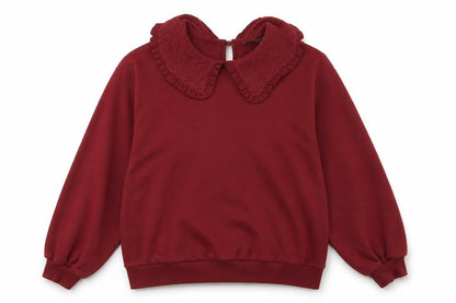 Front view of George women’s brown pullover sweatshirt, size M