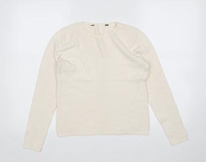 Womens UK Size 12 Principles Beige Pullover Jumper