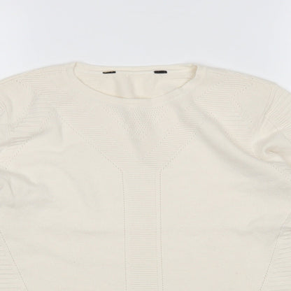 Womens UK Size 12 Principles Beige Pullover Jumper