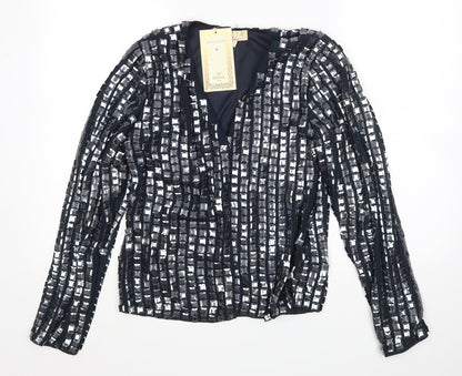 Maya Womens Blue   Cardigan Jumper Size 8