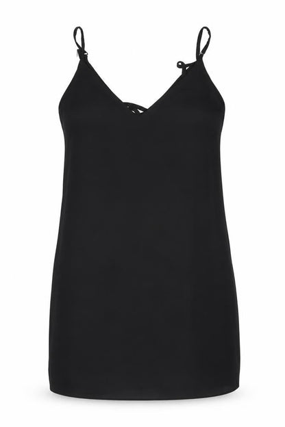 Preworn Womens Black   Basic Tank Size 10