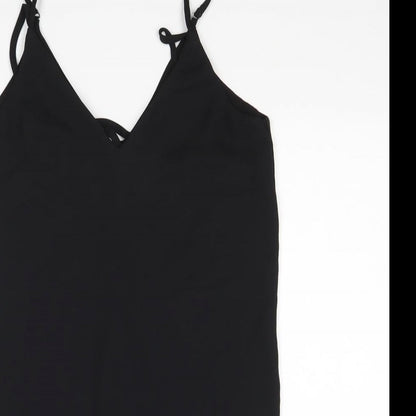 Preworn Womens Black   Basic Tank Size 10