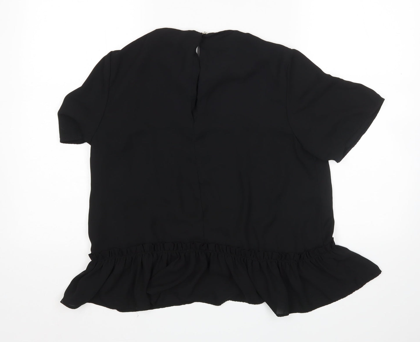 Womens UK Size 10 ASOS Blue Basic Blouse