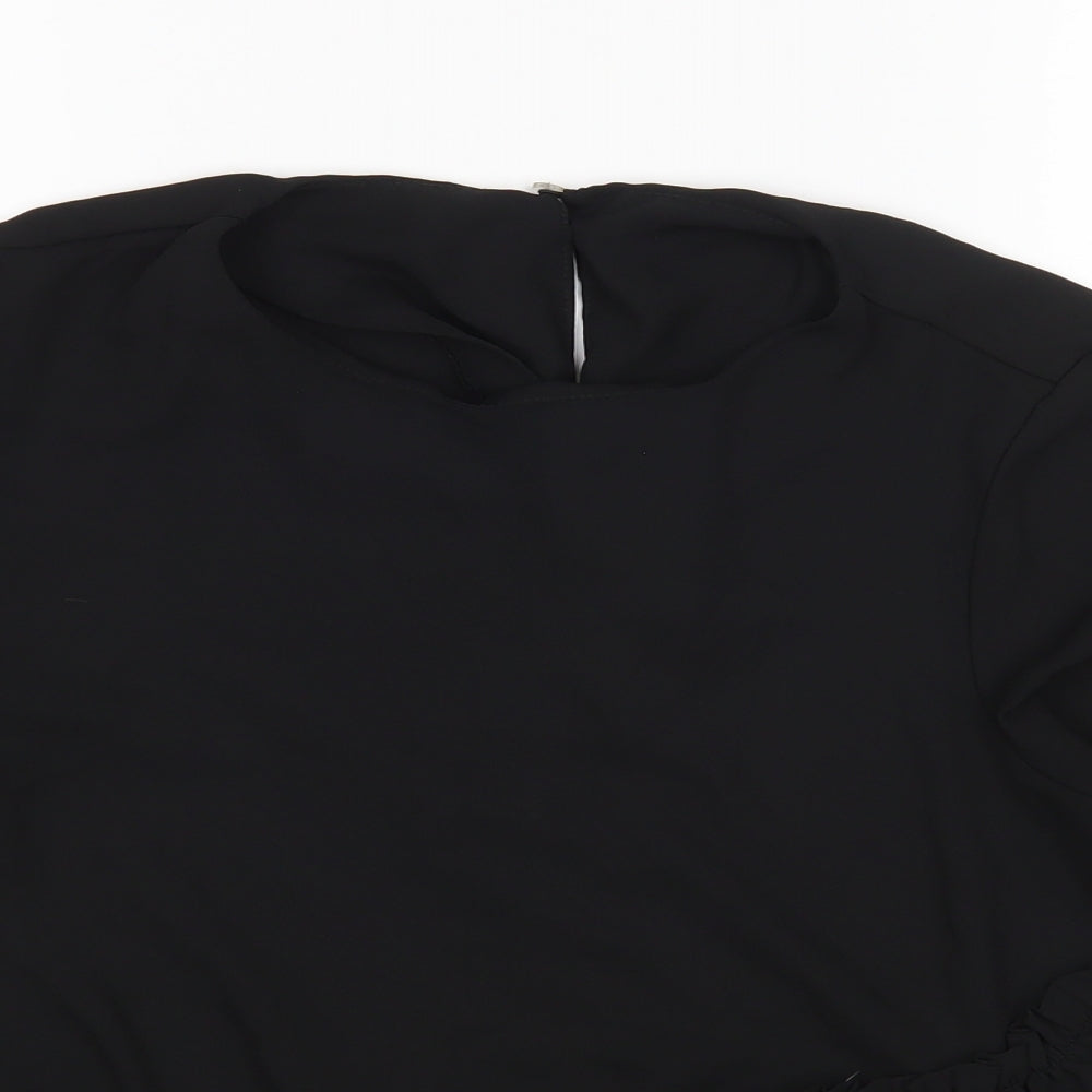 Womens UK Size 10 ASOS Blue Basic Blouse