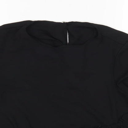Womens UK Size 10 ASOS Blue Basic Blouse