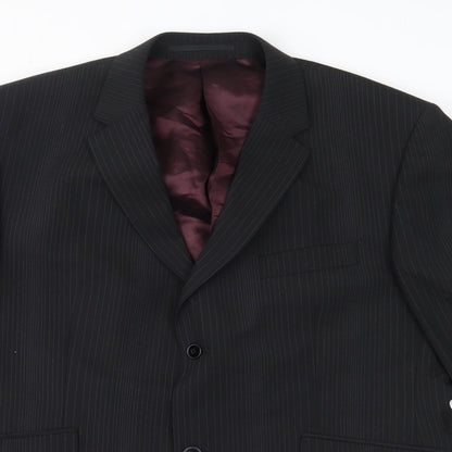 Mens UK Size  Burton Regular Black Suit Jacket