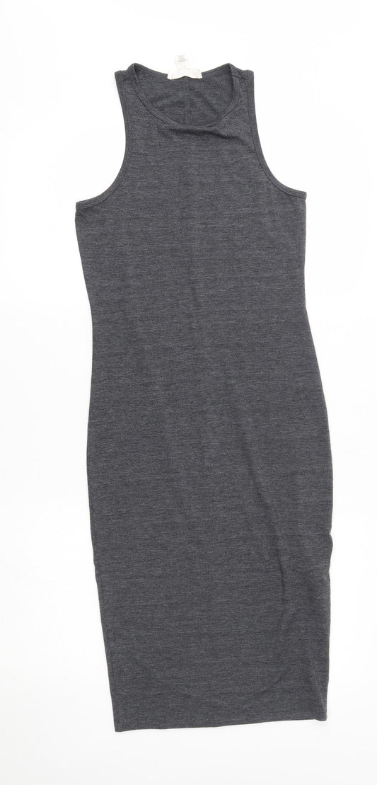 FOREVER 21 Womens Grey   Sheath  Size S