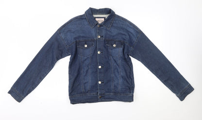 Womens UK Size S FOREVER 21 Blue Jacket