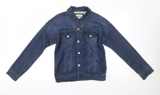 Womens UK Size S FOREVER 21 Blue Jacket