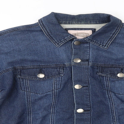Womens UK Size S FOREVER 21 Blue Jacket