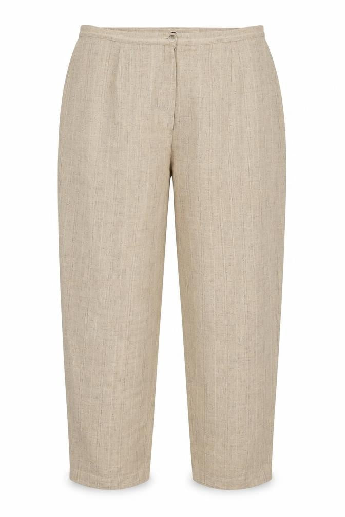 Womens UK Size 20 ELVI Regular Fit  Beige Trousers