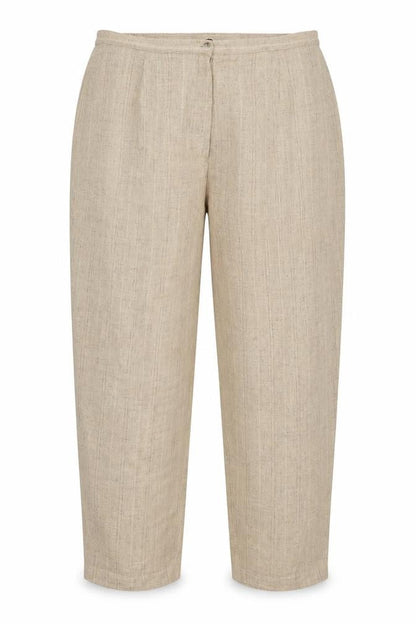 Womens UK Size 20 ELVI Regular Fit  Beige Trousers