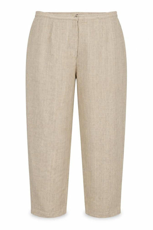 Womens UK Size 20 ELVI Regular Fit  Beige Trousers