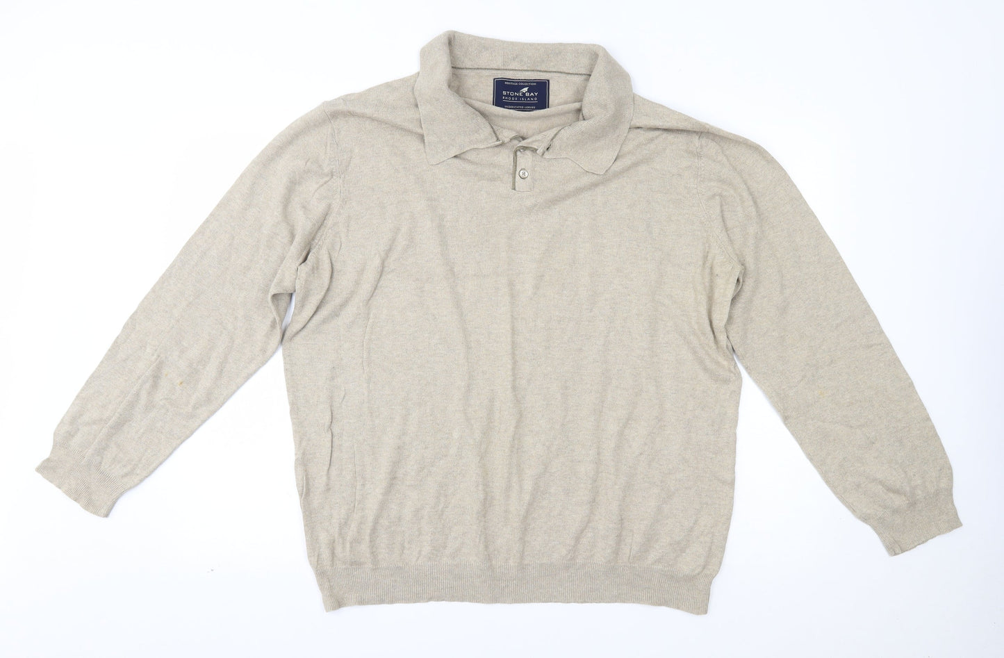 Stonebay Womens Beige   Pullover Jumper Size 2XL