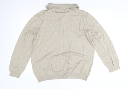 Stonebay Womens Beige   Pullover Jumper Size 2XL
