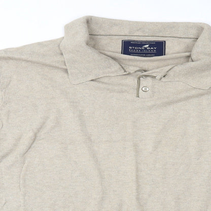 Stonebay Womens Beige   Pullover Jumper Size 2XL