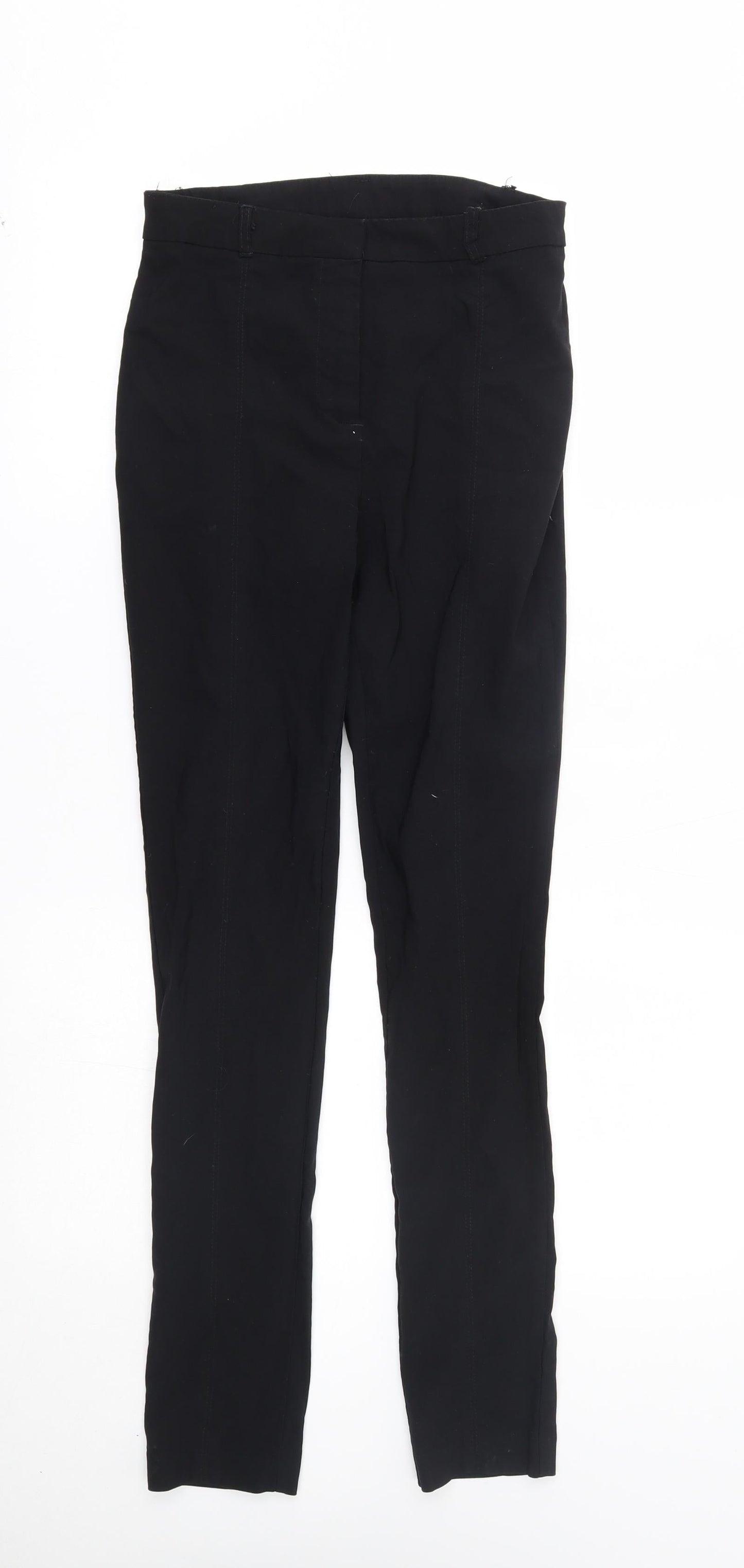 Womens UK Size 10 New Look Regular Fit  Black Trousers