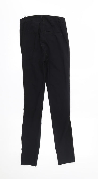 Womens UK Size 10 New Look Regular Fit  Black Trousers