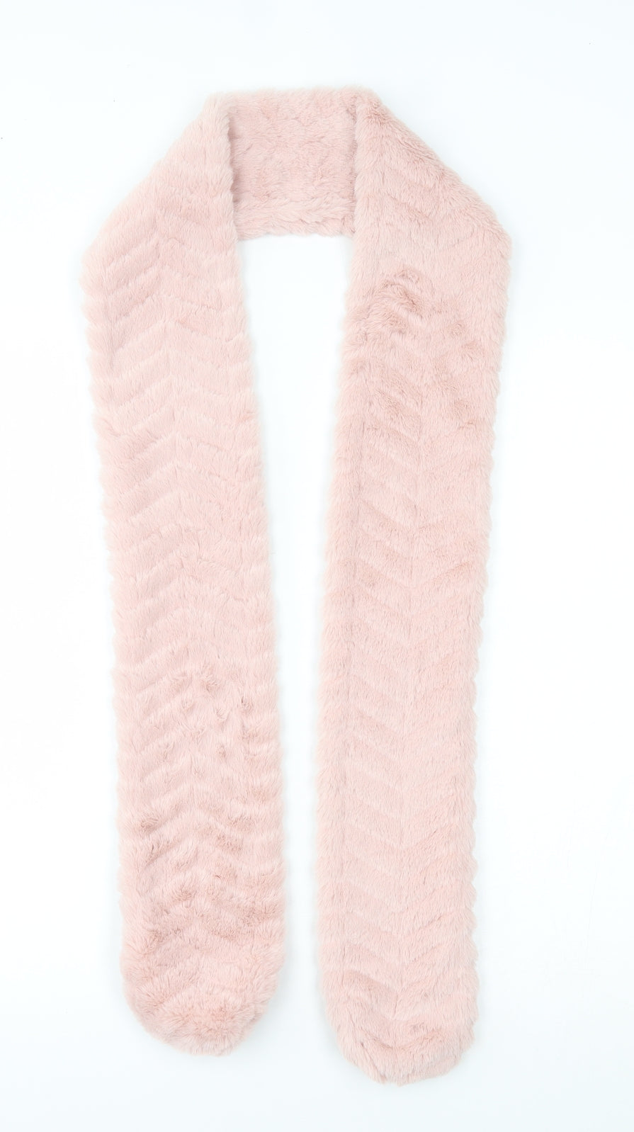 Front view of Preownr women’s pink scarf