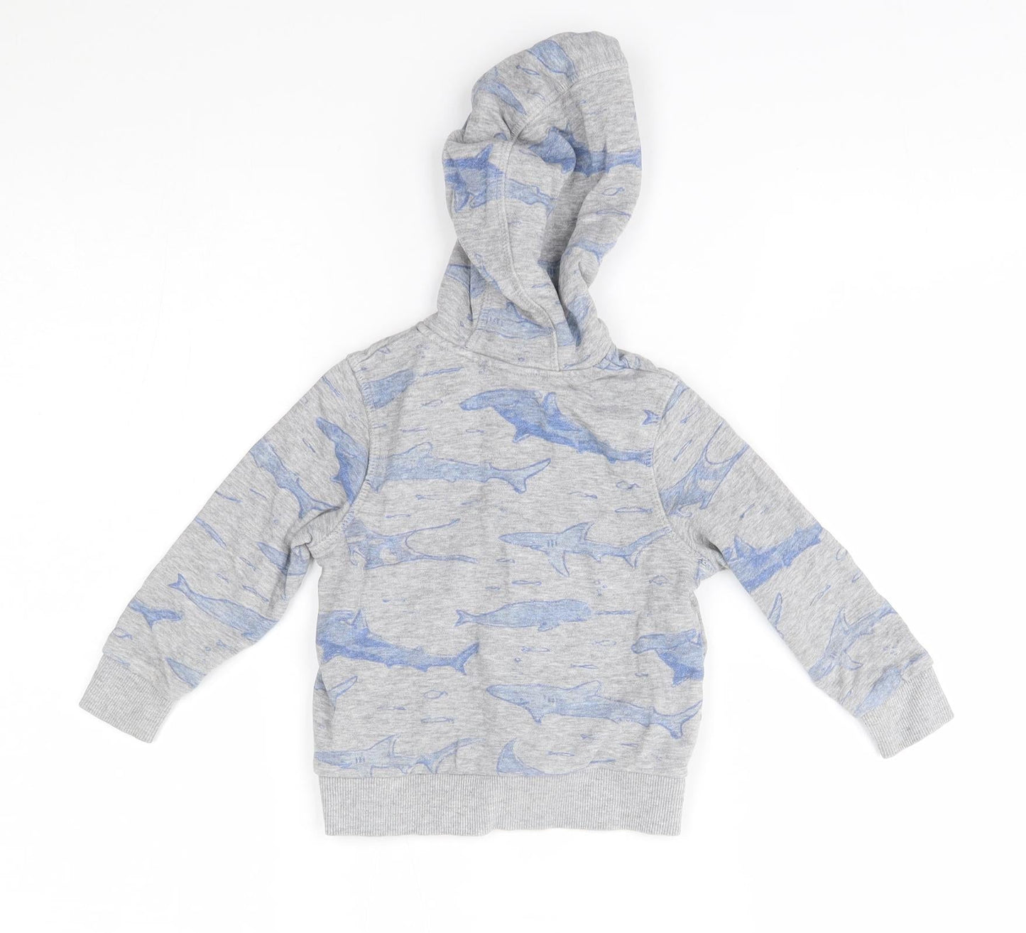 TU Baby Grey   Full Zip Jumper Size 12-18 Months  - hoodie