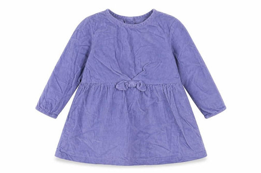 united colours of benetton Girls Purple  Corduroy A-Line  Size 9-12 Months