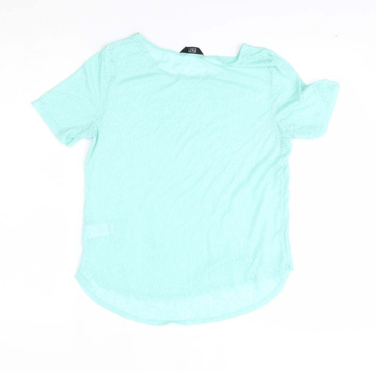 F&F Womens Blue   Basic T-Shirt Size 10  -