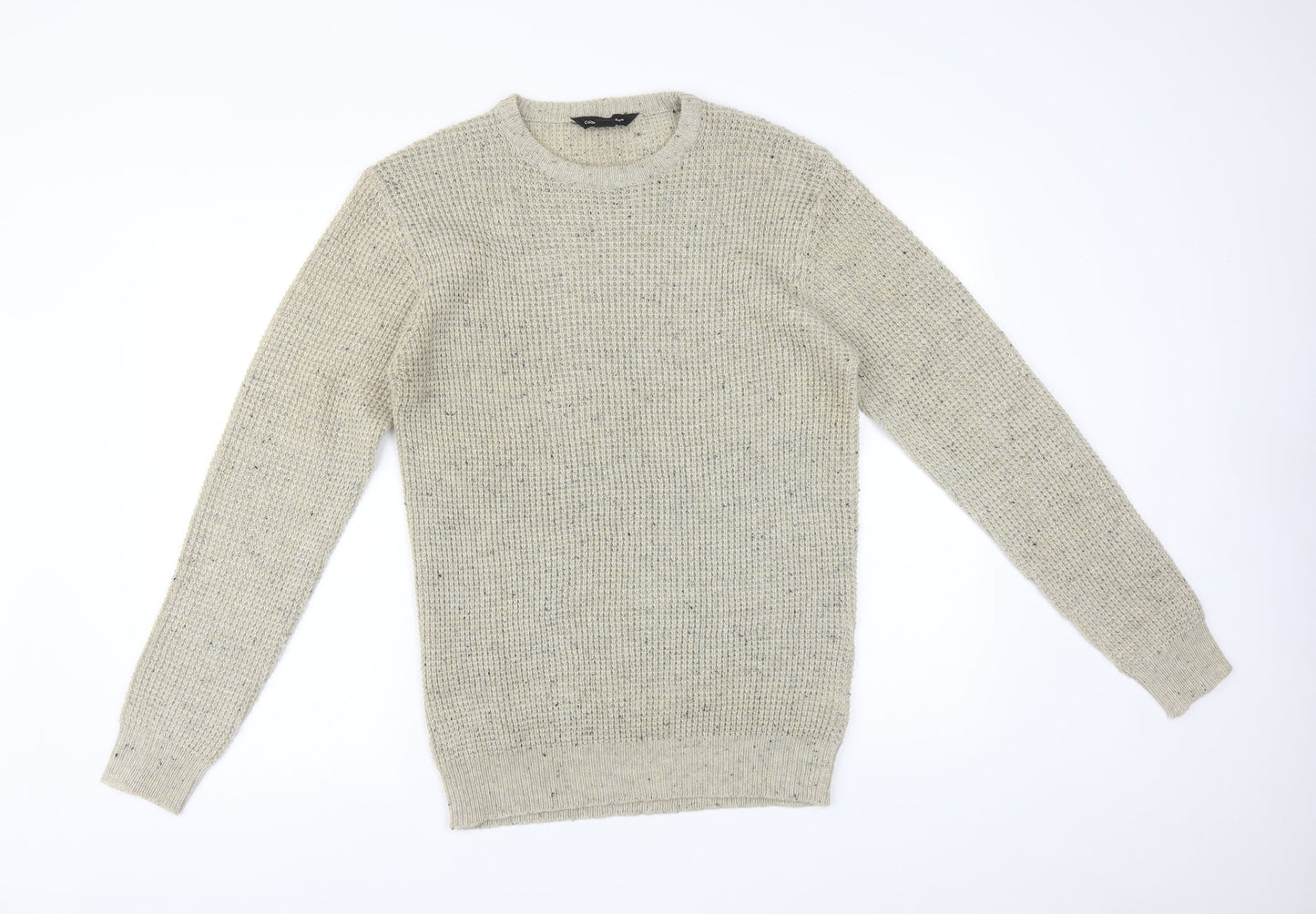Mens UK Size XS Cedar Wood State Beige Pullover Sweatshirt