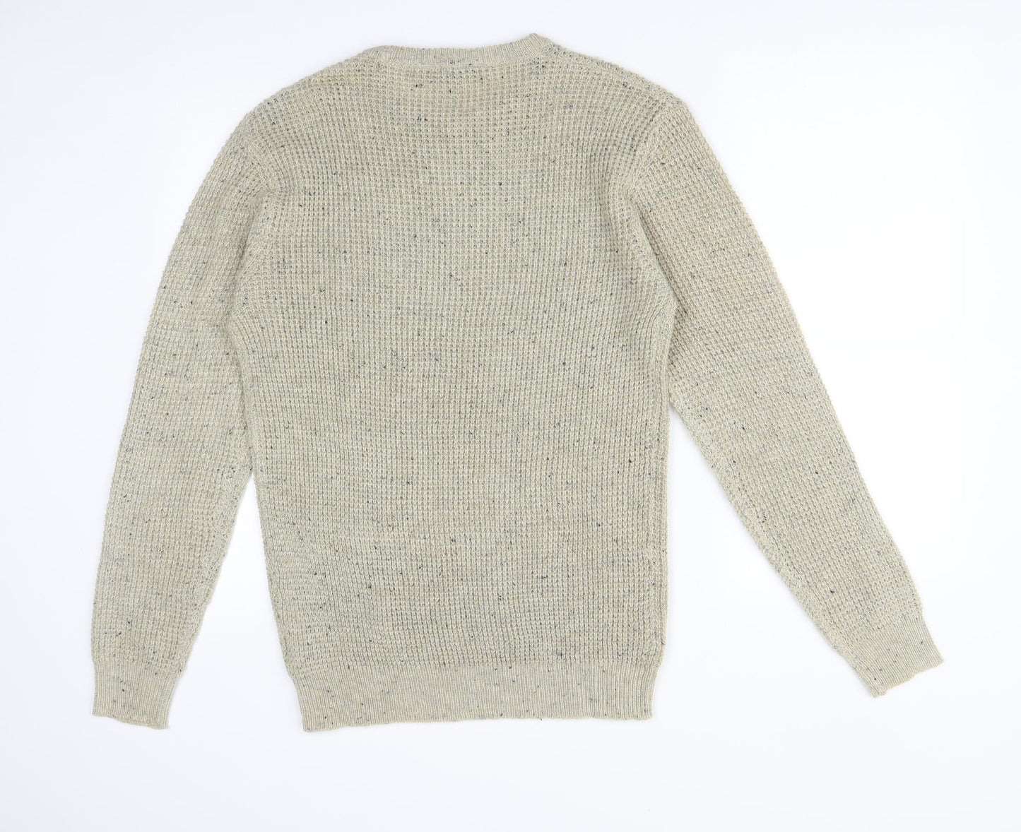 Mens UK Size XS Cedar Wood State Beige Pullover Sweatshirt