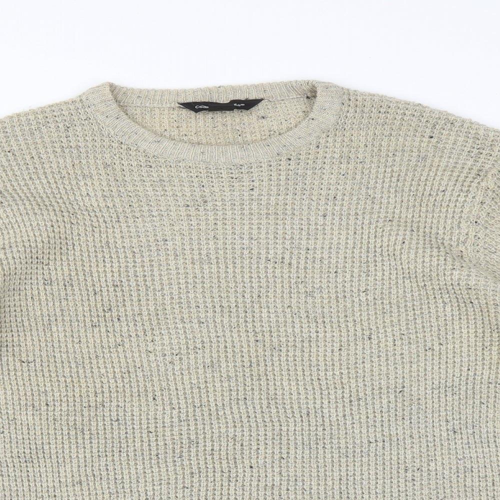 Mens UK Size XS Cedar Wood State Beige Pullover Sweatshirt