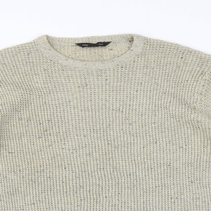 Mens UK Size XS Cedar Wood State Beige Pullover Sweatshirt