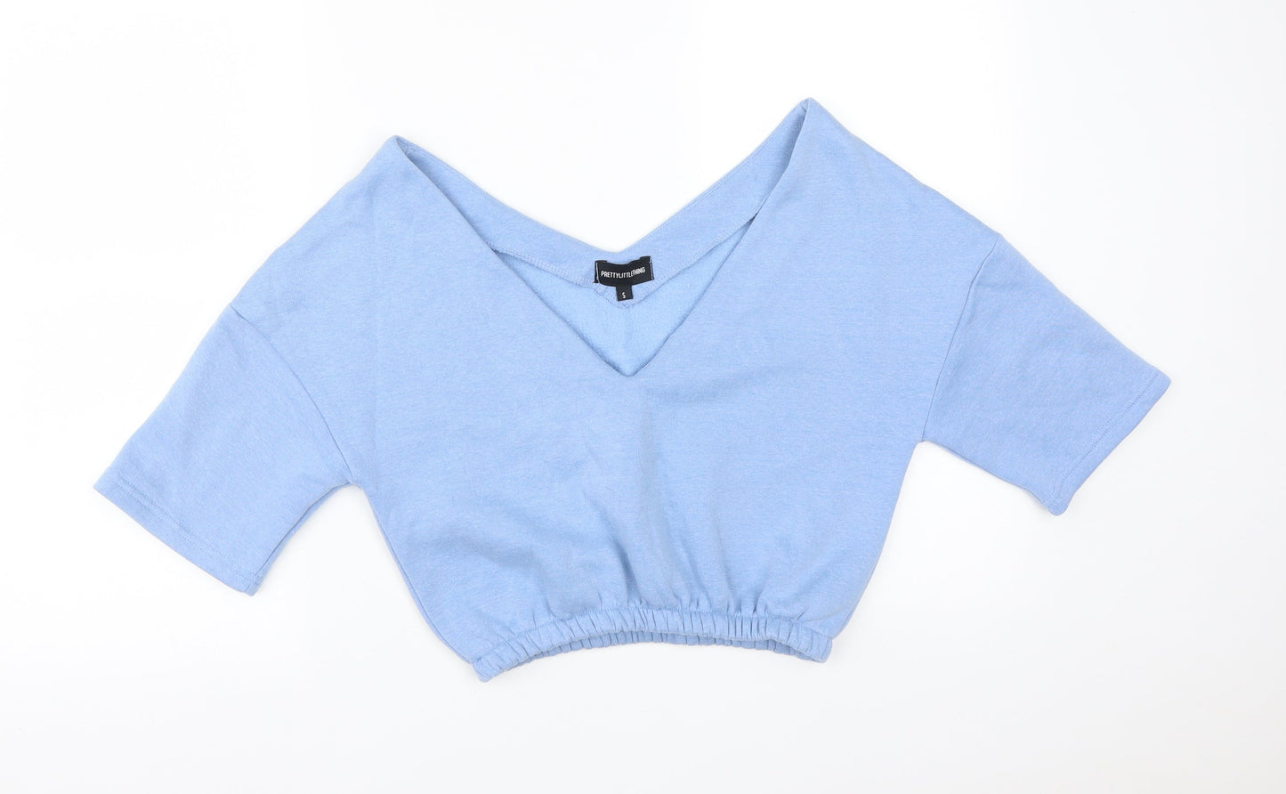 PRETTYLITTLETHING Womens Blue   Pullover Jumper Size S