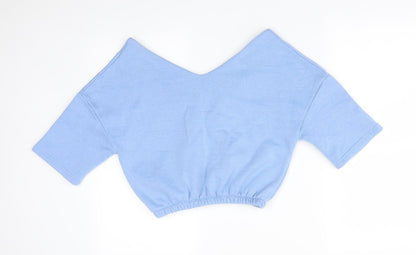 PRETTYLITTLETHING Womens Blue   Pullover Jumper Size S