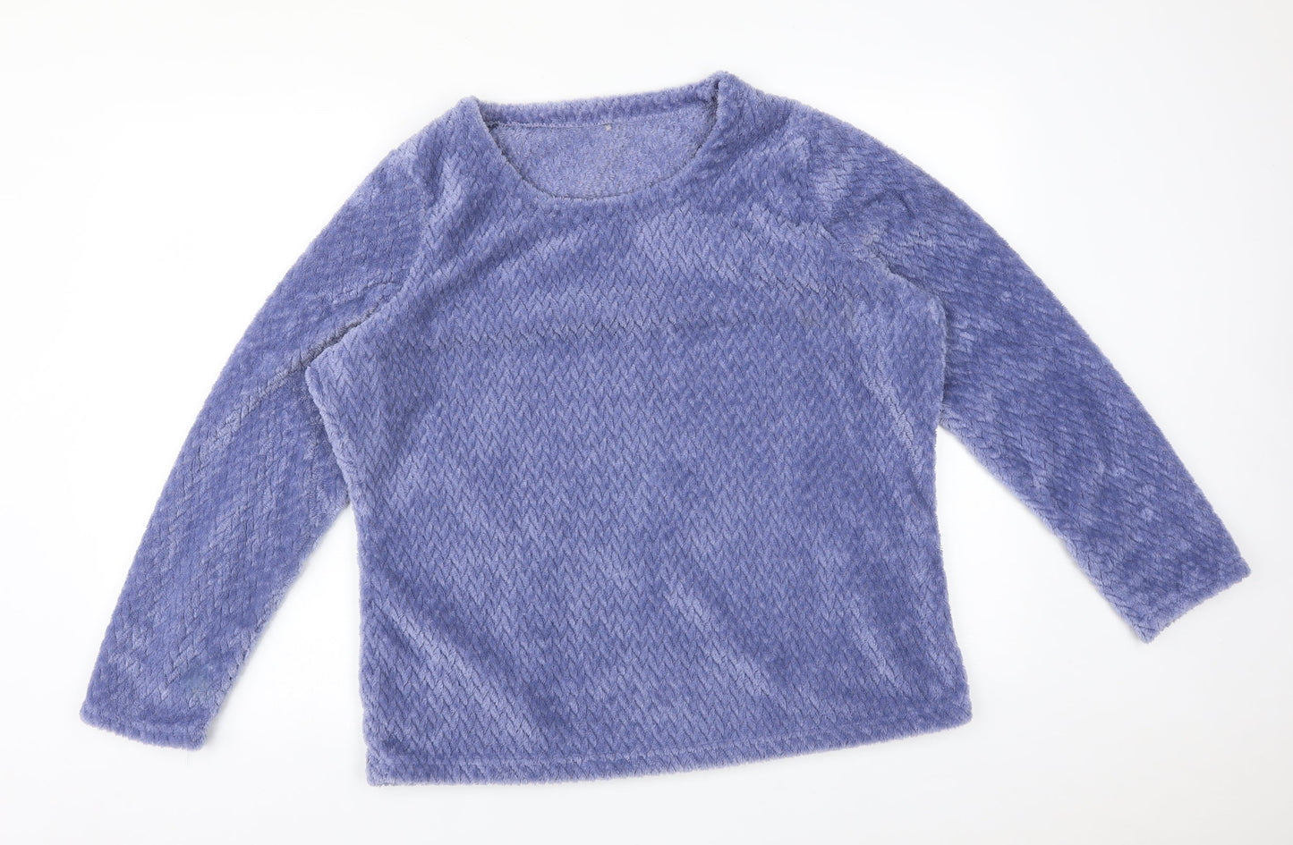 George Womens Purple Striped  Pullover Jumper Size 14