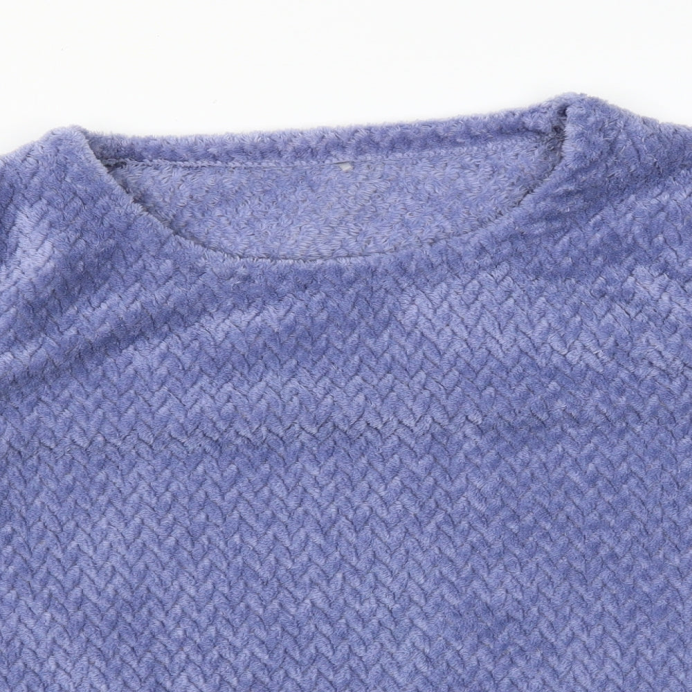 George Womens Purple Striped  Pullover Jumper Size 14